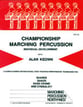 Championship Marching Percussion Marching Band sheet music cover